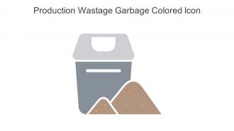 Production Wastage Garbage Colored Icon In Powerpoint Pptx Png And Editable Eps Format