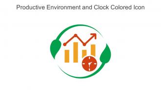 Productive Environment And Clock Colored Icon In Powerpoint Pptx Png And Editable Eps Format
