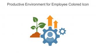 Productive Environment For Employee Colored Icon In Powerpoint Pptx Png And Editable Eps Format