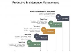 Productive maintenance management ppt powerpoint presentation infographic template themes cpb