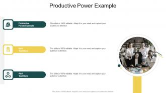 Productive Power Example In Powerpoint And Google Slides Cpb