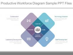Productive workforce diagram sample ppt files