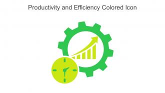 Productivity And Efficiency Colored Icon In Powerpoint Pptx Png And Editable Eps Format