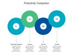 Productivity comparison ppt powerpoint presentation layouts layouts cpb