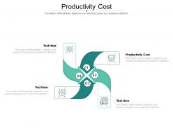 Productivity cost ppt powerpoint presentation model files cpb
