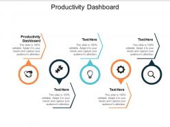 Productivity dashboard ppt powerpoint presentation ideas microsoft cpb