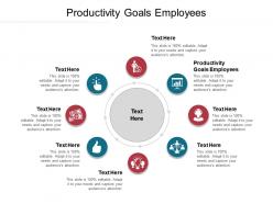 Productivity goals employees ppt powerpoint presentation file slides cpb