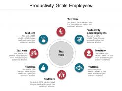 Productivity goals employees ppt powerpoint presentation infographic template designs cpb