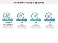 Productivity goals employees ppt powerpoint presentation model inspiration cpb