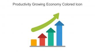 Productivity Growing Economy Colored Icon In Powerpoint Pptx Png And Editable Eps Format