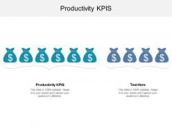 Productivity kpis ppt powerpoint presentation gallery guide cpb
