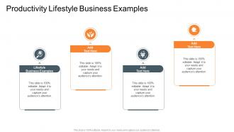 Productivity Lifestyle Business Examples In Powerpoint And Google Slides Cpb