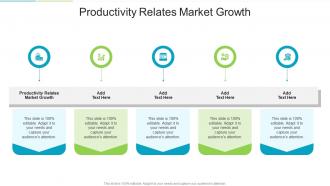 Productivity Relates Market Growth In Powerpoint And Google Slides Cpb