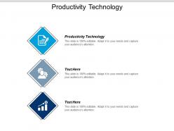 Productivity technology ppt powerpoint presentation model influencers cpb