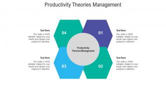 Productivity theories management ppt powerpoint presentation slides layout ideas cpb