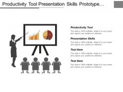 Productivity tool presentation skills prototype development productivity enhancement