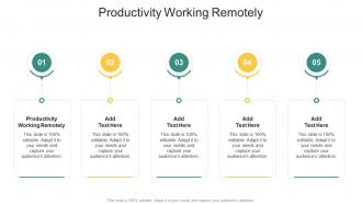 Productivity Working Remotely In Powerpoint And Google Slides Cpb