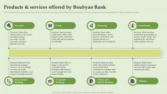 Products And Services Offered By Boubyan Bank Everything About Islamic Banking Fin SS V