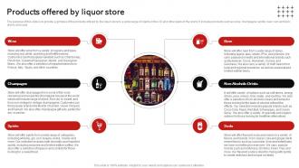 Products By Liquor Store Wine And Spirits Store Business Plan BP SS