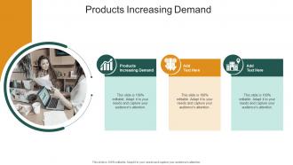 Products Increasing Demand In Powerpoint And Google Slides Cpb