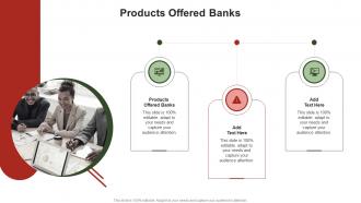 Products Offered Banks In Powerpoint And Google Slides Cpb