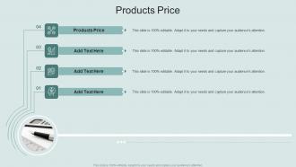 Products Price In Powerpoint And Google Slides Cpb