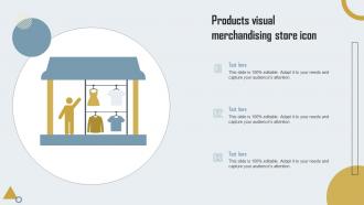 Products Visual Merchandising Store Icon