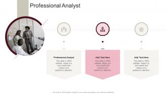 Professional Analyst In Powerpoint And Google Slides Cpb