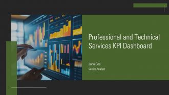 Professional And Technical Services KPI Dashboard PPT Example AT