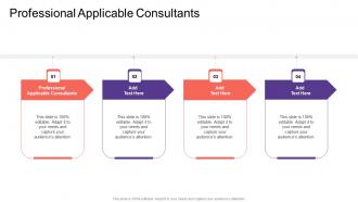 Professional Applicable Consultants In Powerpoint And Google Slides Cpb