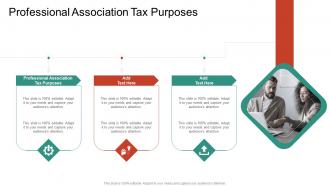 Professional Association Tax Purposes In Powerpoint And Google Slides Cpb