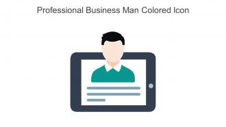 Professional Business Man Colored Icon In Powerpoint Pptx Png And Editable Eps Format