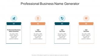 Professional Business Name Generator In Powerpoint And Google Slides Cpb