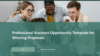 Professional Business Opportunity Template For Winning Proposals PPT H