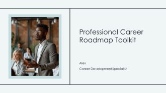 Professional Career Roadmap Toolkit PPT PowerPoint AT