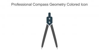 Professional Compass Geometry Colored Icon In Powerpoint Pptx Png And Editable Eps Format