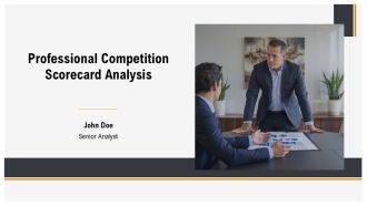 Professional Competition Scorecard Analysis PPT Guidelines AT
