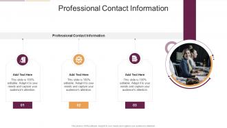 Professional Contact Information In Powerpoint And Google Slides Cpb