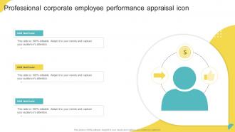 Professional Corporate Employee Performance Appraisal Icon