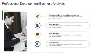 Professional Development Business Analysts In Powerpoint And Google Slides Cpb