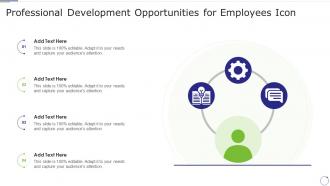 Professional Development Opportunities For Employees Icon