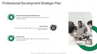 Professional Development Strategic Plan In Powerpoint And Google Slides Cpb