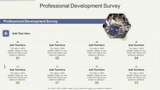 Professional Development Survey In Powerpoint And Google Slides Cpb