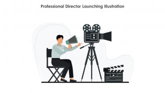 Professional Director Launching Illustration