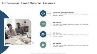 Professional Email Sample Business In Powerpoint And Google Slides Cpb
