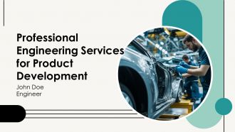 Professional Engineering Services For Product Development PPT Summary AT