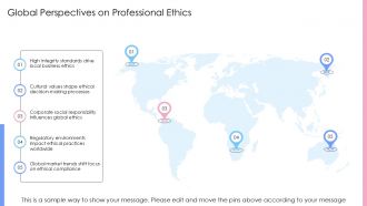 Professional Ethics PowerPoint Template For Business Presentations PPT H Unique Informative