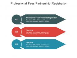 Professional fees partnership registration ppt powerpoint presentation gallery slide portrait cpb