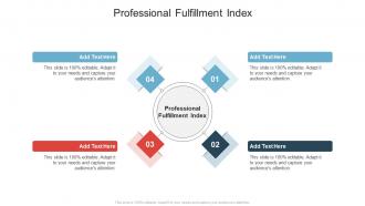 Professional Fulfillment Index In Powerpoint And Google Slides Cpb