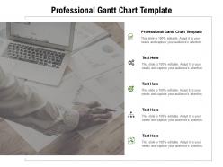 Professional gantt chart template ppt powerpoint presentation pictures grid cpb
